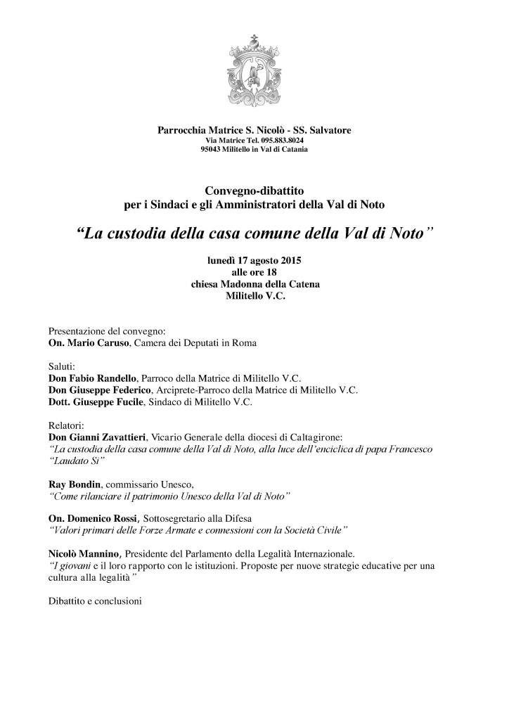 programma Convegno 17 agosto 2015